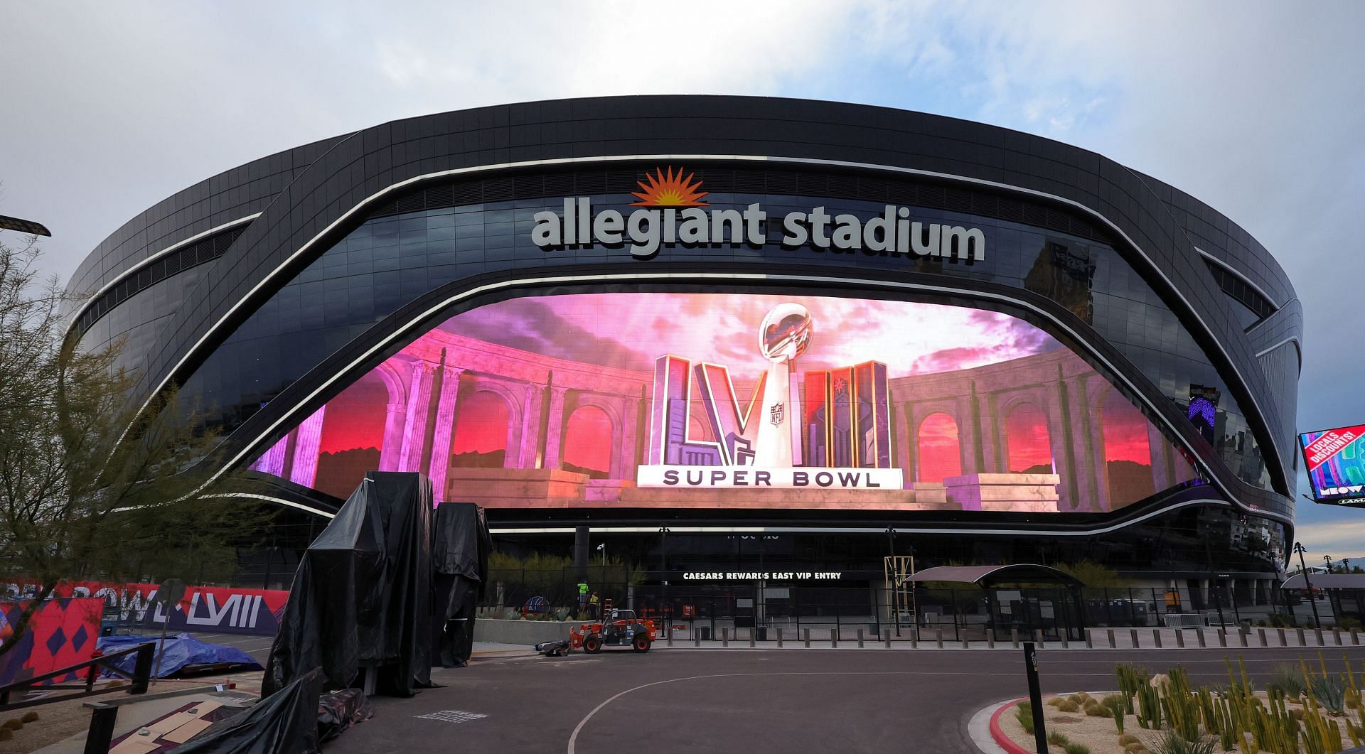 Allegiant Stadium could host next year's WrestleMania.